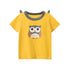 Summer Children's Short-sleeved Owl/Hedgehog