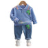 Boy's Spring and Autumn Two-Piece Set