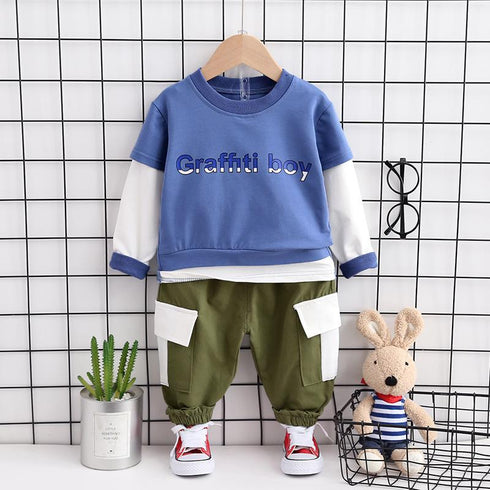 Children's Set Spring and Autumn Two-Piece Set