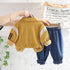 Boys Spring and Autumn Three-Piece Set