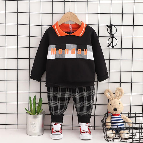 Spring and Autumn Boys Sports Suit