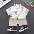 Boys summer suit two-piece set