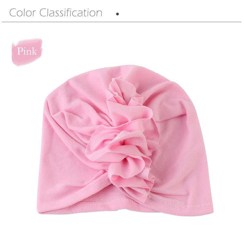 Spring and summer elastic baby hat, Circumference 13-16 in