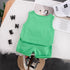 Summer boy vest two-piece set