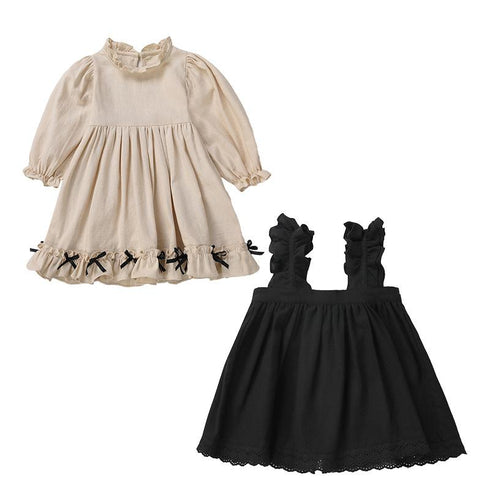 Simple Style Children's Dress