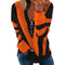 Fall winter v-neck zipper personality long sleeve sweater