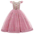 Host catwalk princess dress skirt piano costume