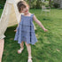 New Girls Summer Plaid Dress Girls Cake Dress Children's Clothing Suspender Skirt