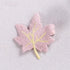 6-color Cloth Maple Leaf Hairpin Simple Girl Side Clip Back Of Head Clip