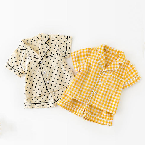 Summer Short Sleeve Shorts Home Clothes