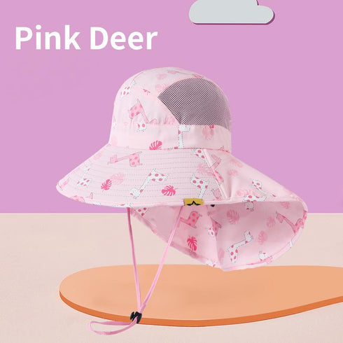 Children's Sunscreen Shawl Visor