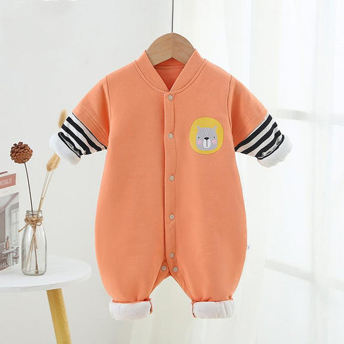 Baby Winter Jumpsuit Cotton