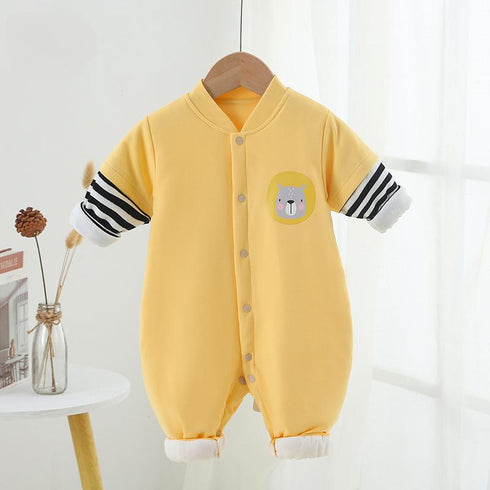 Baby Winter Jumpsuit Cotton