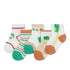 Five Pairs Of Children's Breathable Cartoon Mesh Socks