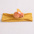 Cute plush bunny hair accessories baby soft elastic headband newborn headband