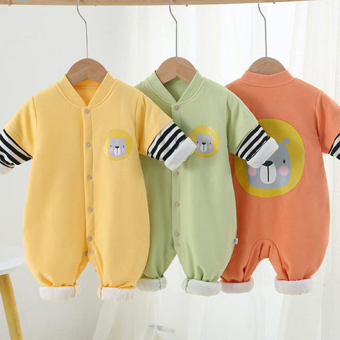 Baby Winter Jumpsuit Cotton