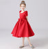 Girls' Dress Princess Dress Girls' Birthday Show Dress Dress Fashion Bubble Sleeve 2022 New