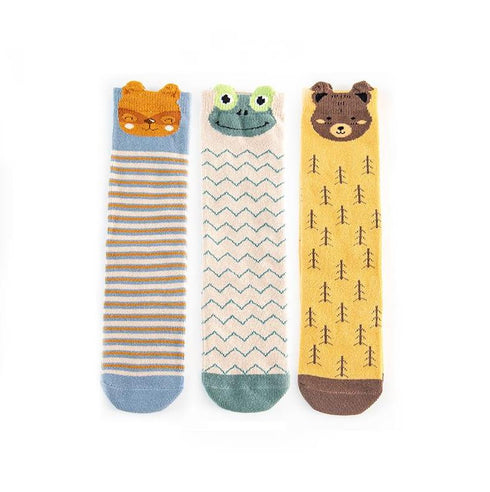 Children's stockings cartoon animals children's knee socks