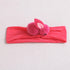 Cute plush bunny hair accessories baby soft elastic headband newborn headband