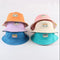 Spring and summer baby fisherman's hat(Two sides can take), Circumference 19 in