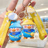 Doll Key Chain Pendant Cute Cartoon Little Yellow Duck Pendant Creative Backpack Pendant Couple Pendant