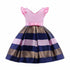 European And American Girls Dress Striped Dress Dress Dress Princess Dress