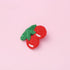 Cute Baby Hair Accessories Hand Woven Small Hairpin Fruit Word Clip