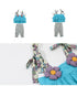 Summer Suit 2022 New Girls Sweet Cute Three-dimensional Flower Coat Pants Two-piece Set