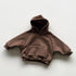 Children's one-piece velvet sweater hooded and velvet pullover sweater
