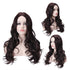 High temperature silk long curly hair matte big wave wig