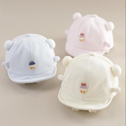 Spring and Autumn Thin Baby Cap,Circumference 16-18 in