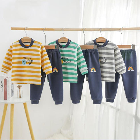 Children's Clothing Thermal Underwear Set Home Clothing