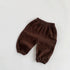 Double Layer Cotton Sand Anti Mosquito Pants Children's Summer Retro Cotton Pants