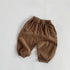 Double Layer Cotton Sand Anti Mosquito Pants Children's Summer Retro Cotton Pants