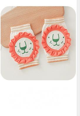 Cotton Knee Pad Cartoon Breathable Newborn Baby Crawling Knee Pad