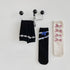 Bow baby socks flower color matching socks