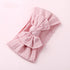 Baby Hair Band Jacquard Wide Edge Bow Children's Hair Band