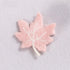 6-color Cloth Maple Leaf Hairpin Simple Girl Side Clip Back Of Head Clip