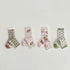 Plaid fruit baby socks lace color matching socks