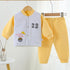 Autumn And Winter Baby Underwear Set Warm Padded Two-piece Set
