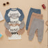Boy's Alphabet Long Sleeve Set