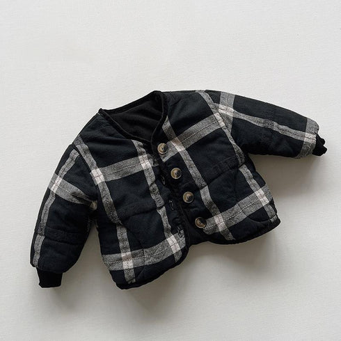 Children's Plaid Cotton Clothes