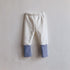 Infant plus velvet leggings stitching warm plus velvet pants