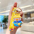 Doll Key Chain Pendant Cute Cartoon Little Yellow Duck Pendant Creative Backpack Pendant Couple Pendant