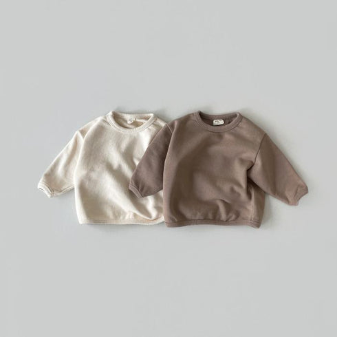 Children's Autumn and Winter Backing Shirt Baby Thickened Wei Yi Bao Long Sleeve Jacket