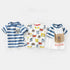 Summer New Baby Boy Short Sleeve T-shirt Boy Half Sleeve Cartoon Printed Jacket Cotton Comfortable