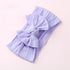 Baby Hair Band Jacquard Wide Edge Bow Children's Hair Band