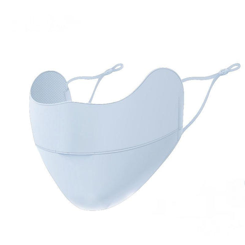 New Gradient Color Sunscreen Mask Outdoor Riding Anti Ultraviolet Mask Ice Silk Washable Dust Mask