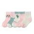 Five Pairs Of Children's Breathable Cartoon Mesh Socks