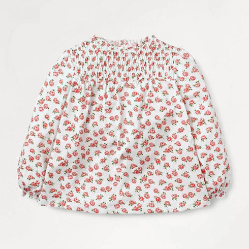 Small Flower Long Sleeve Backing Shirt